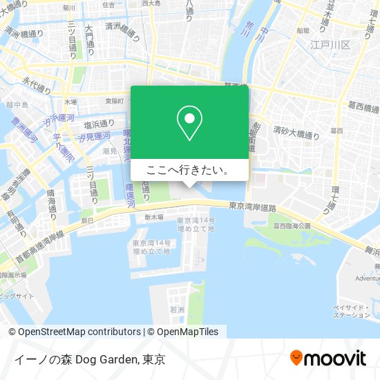 イーノの森 Dog Garden地図