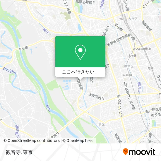 観音寺地図