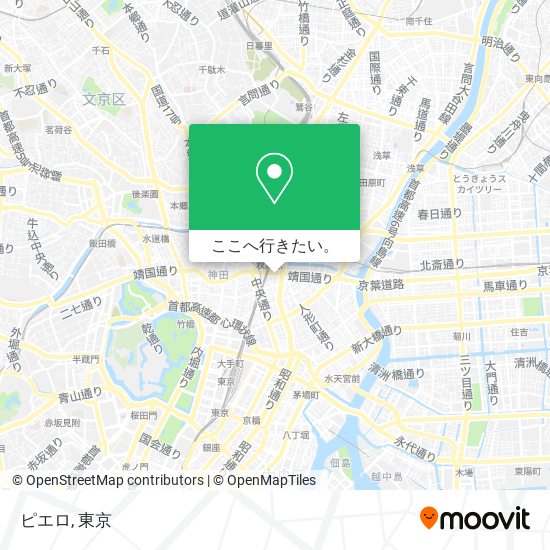 ピエロ地図