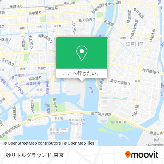 砂リトルグラウンド地図