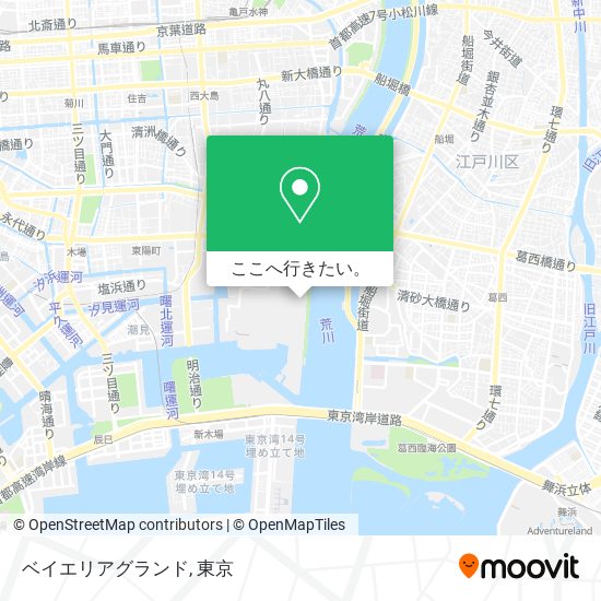 ベイエリアグランド地図