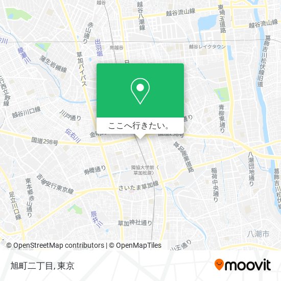 旭町二丁目地図