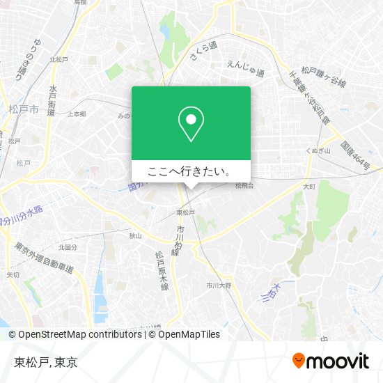 東松戸地図