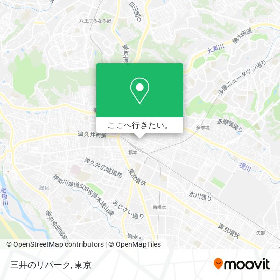 三井のリパーク地図