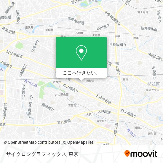 サイクロングラフィックス地図