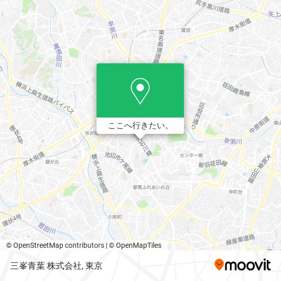 三峯青葉 株式会社地図