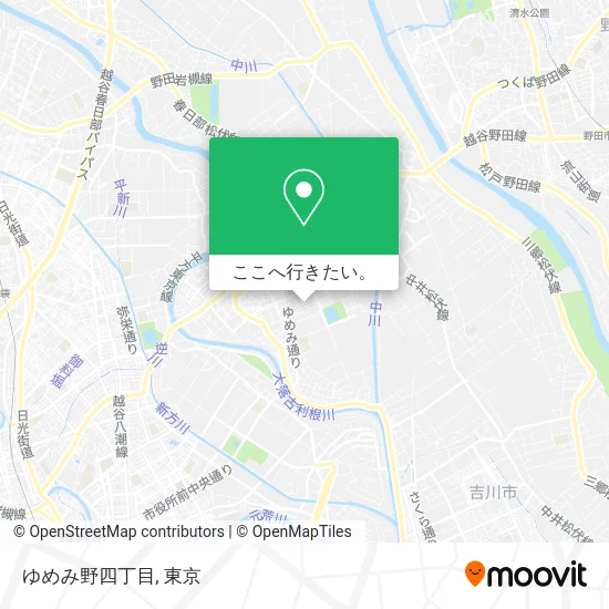 ゆめみ野四丁目地図