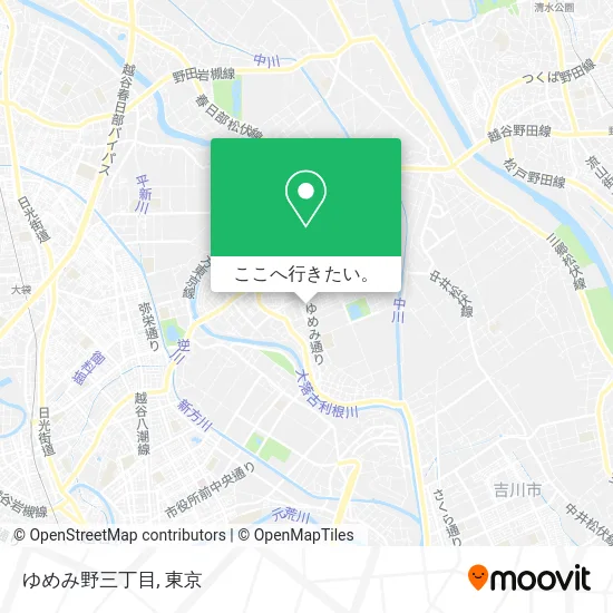 ゆめみ野三丁目地図