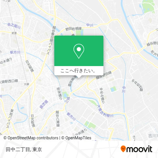 田中二丁目地図