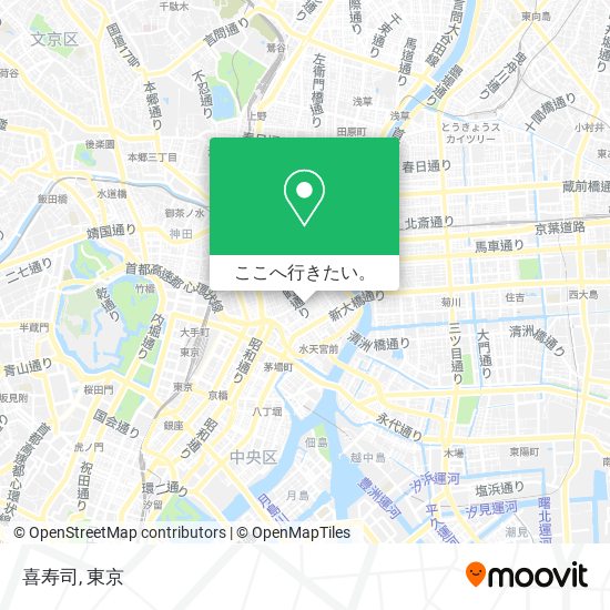喜寿司地図
