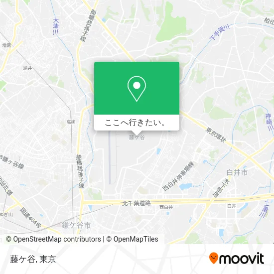 藤ケ谷地図