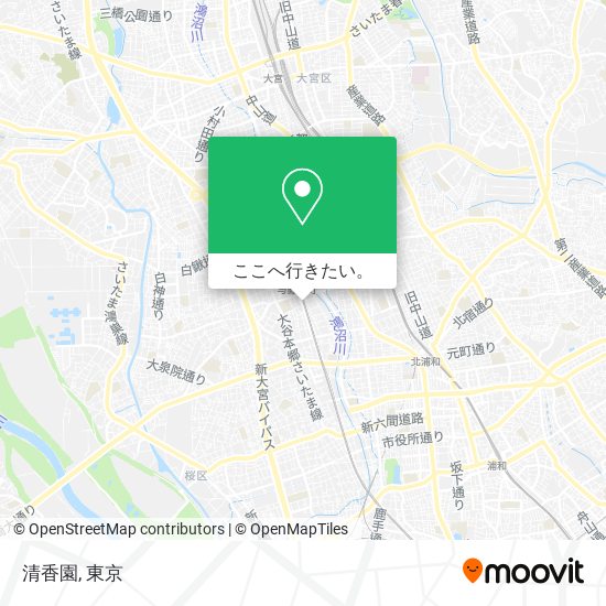 清香園地図