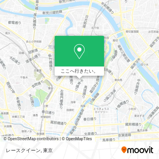 レースクイーン地図