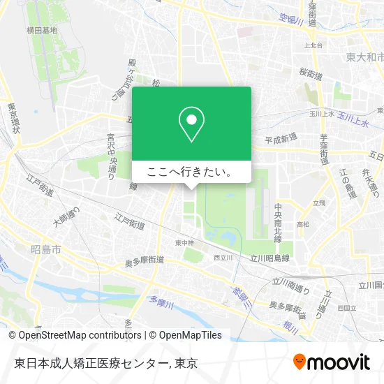東日本成人矯正医療センター地図