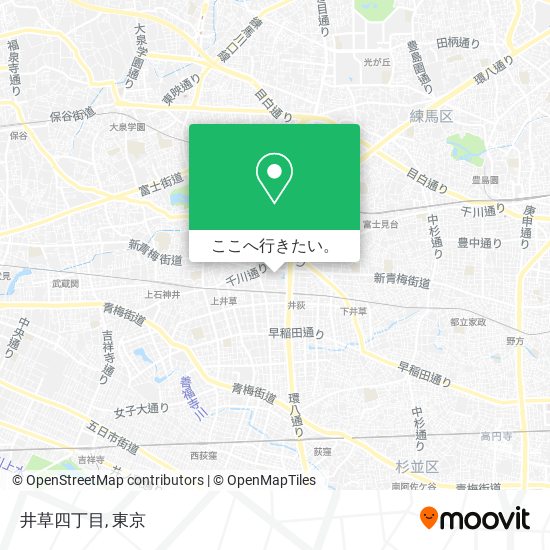 井草四丁目地図