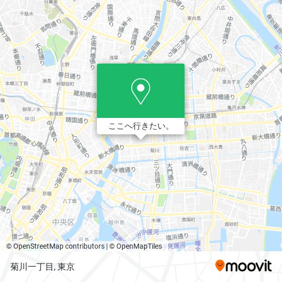 菊川一丁目地図