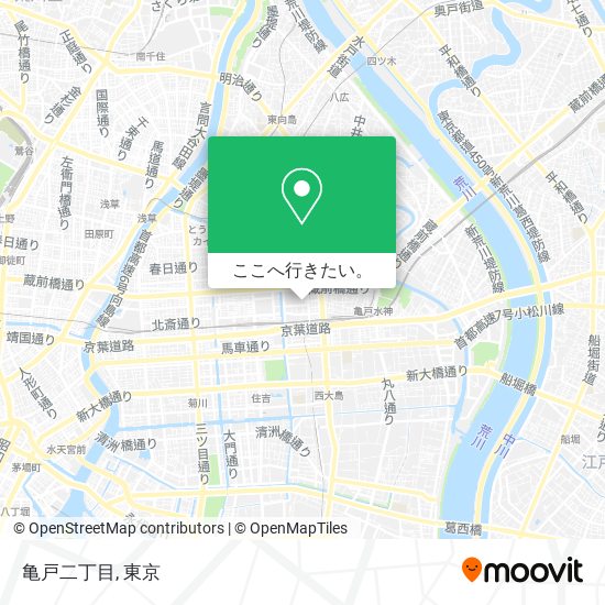 亀戸二丁目地図
