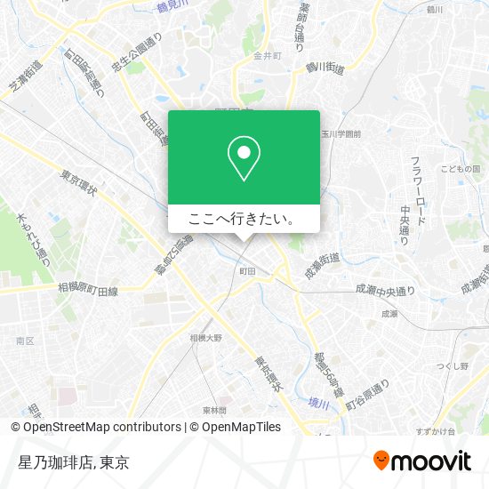 星乃珈琲店地図