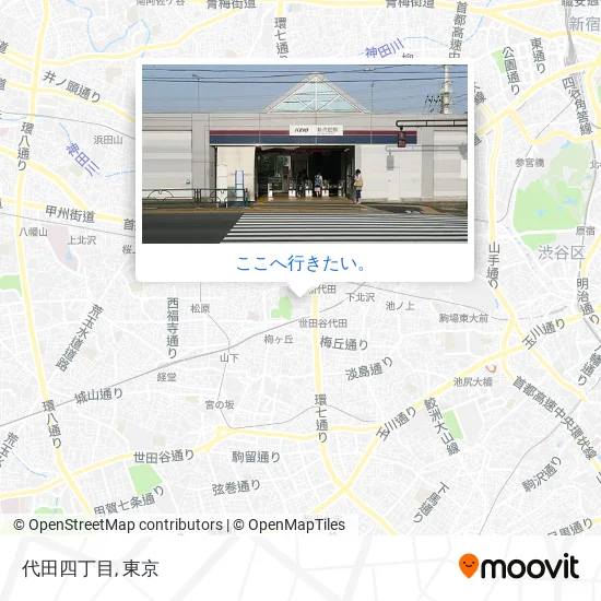 代田四丁目地図