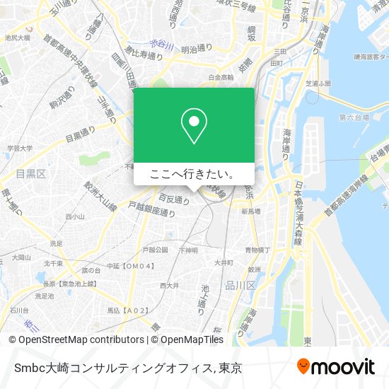 Smbc大崎コンサルティングオフィス地図