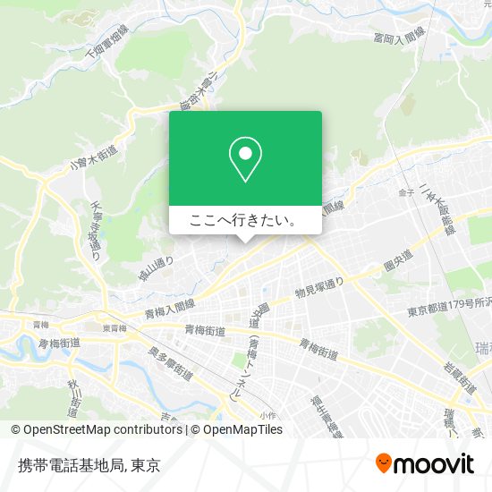 携帯電話基地局地図