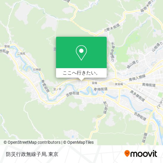 防災行政無線子局地図