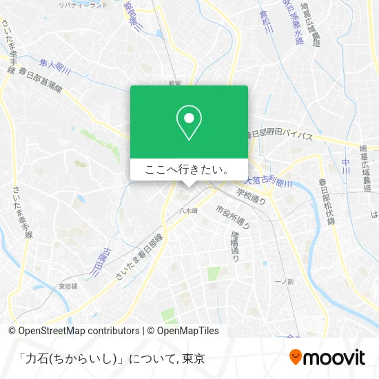 「力石(ちからいし)」について地図