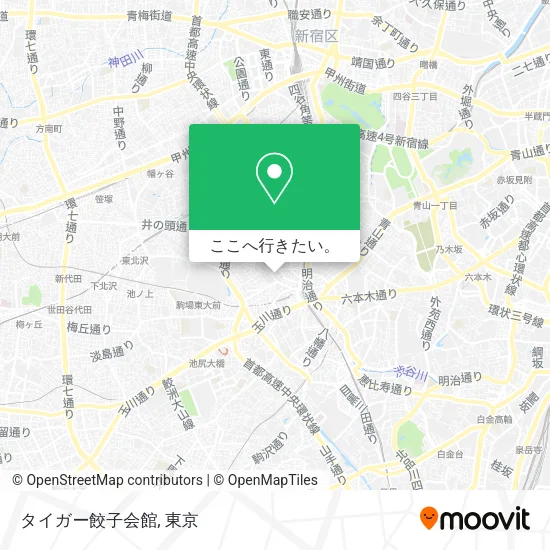 タイガー餃子会館地図