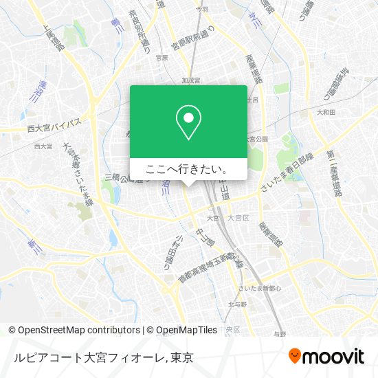 ルピアコート大宮フィオーレ地図