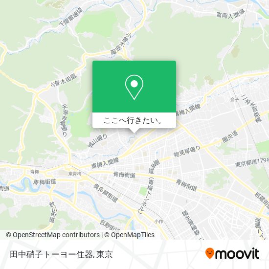 田中硝子トーヨー住器地図