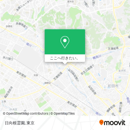 日向根霊園地図