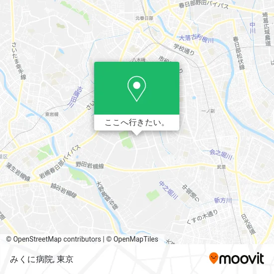 みくに病院地図