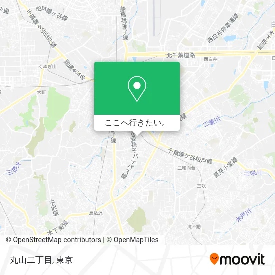 丸山二丁目地図