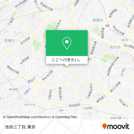 池田三丁目地図