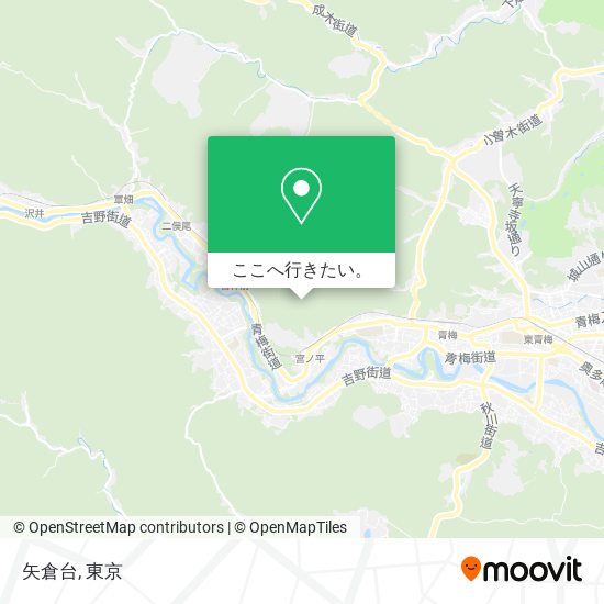 矢倉台地図