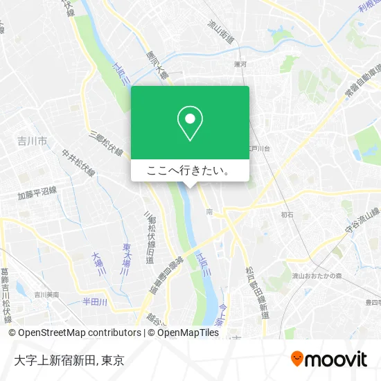 大字上新宿新田地図