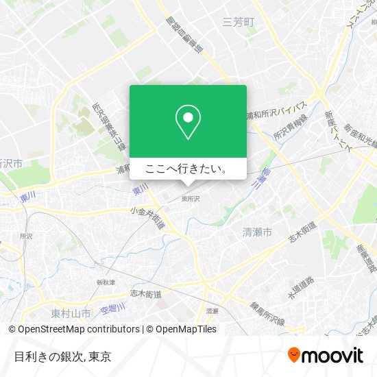 目利きの銀次地図