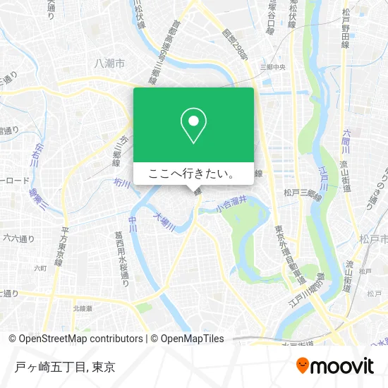 戸ヶ崎五丁目地図