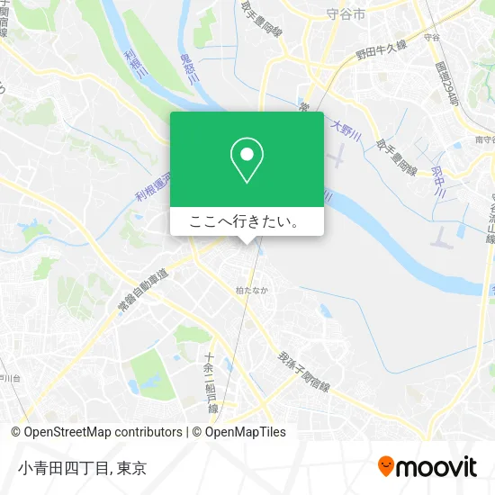 小青田四丁目地図