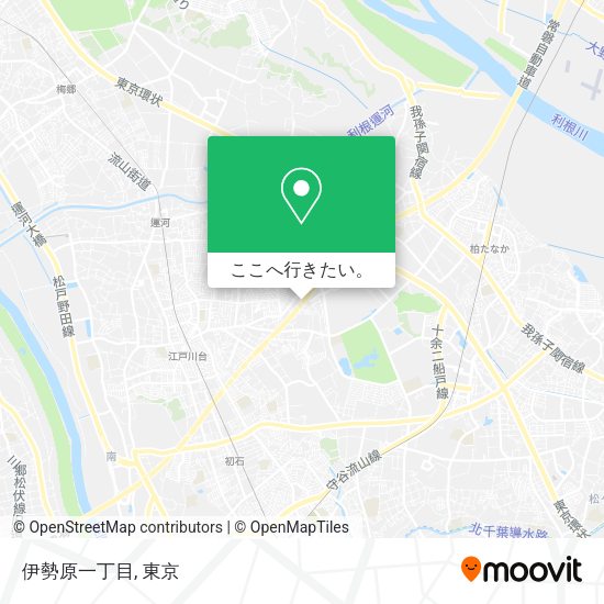伊勢原一丁目地図