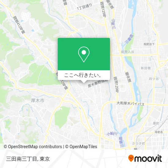三田南三丁目地図