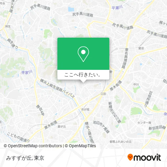 みすずが丘地図
