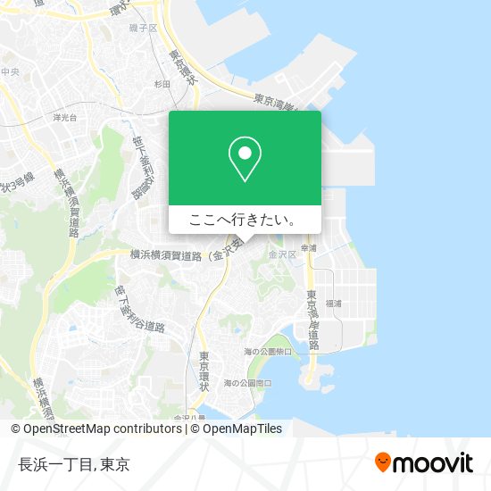 長浜一丁目地図