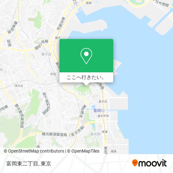 富岡東二丁目地図