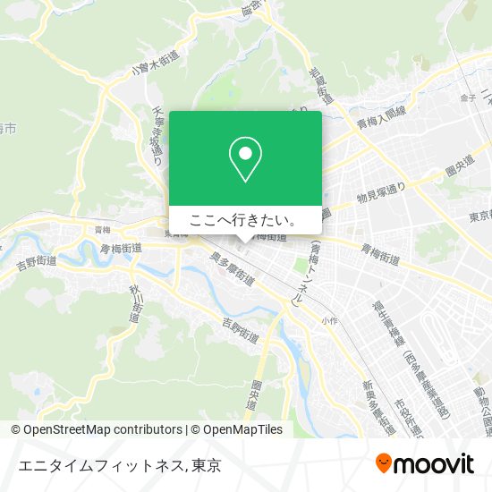 エニタイムフィットネス地図