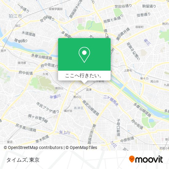 タイムズ地図