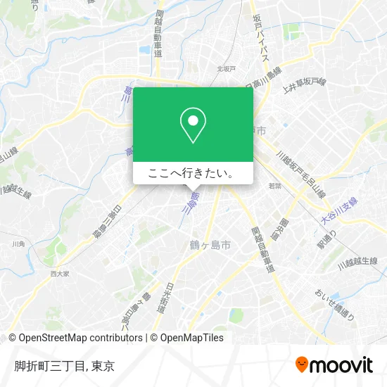 脚折町三丁目地図