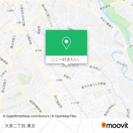 大原二丁目地図