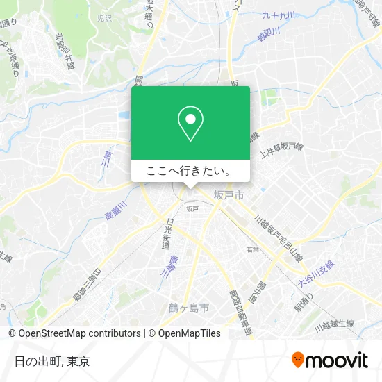 日の出町地図