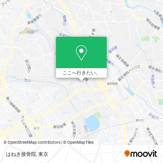 はねき接骨院地図